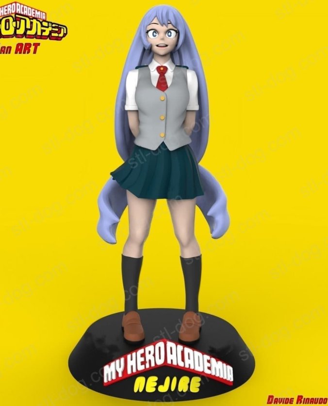 我的英雄学院 Nejire 波动螺卷  3D打印图纸